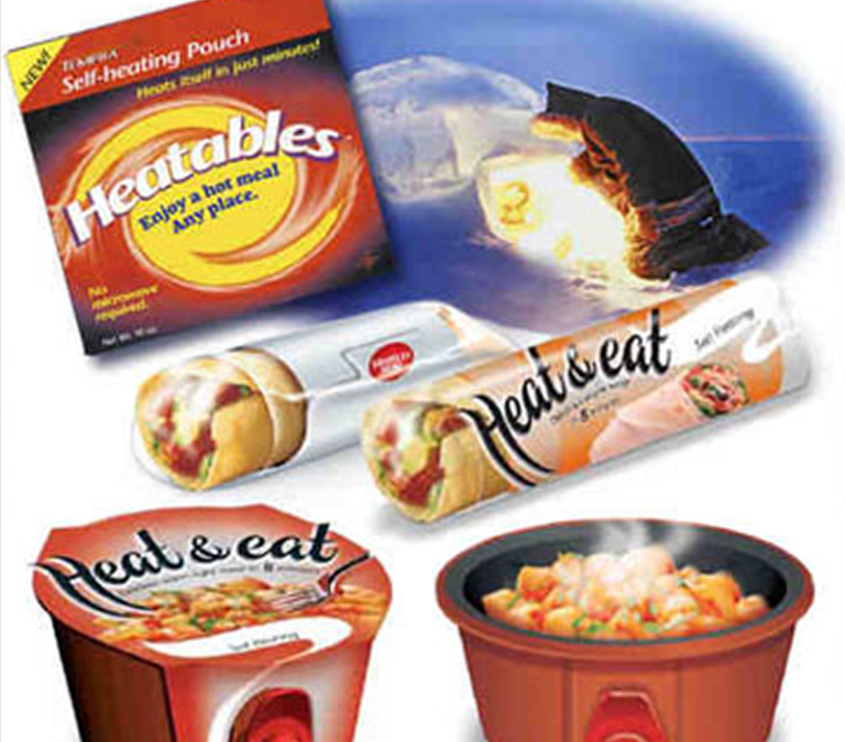 Self-Heating Food Packaging